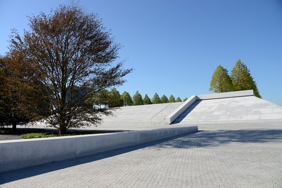 29 New York City Roosevelt Island Franklin D Roosevelt Four Freedoms Park Steps